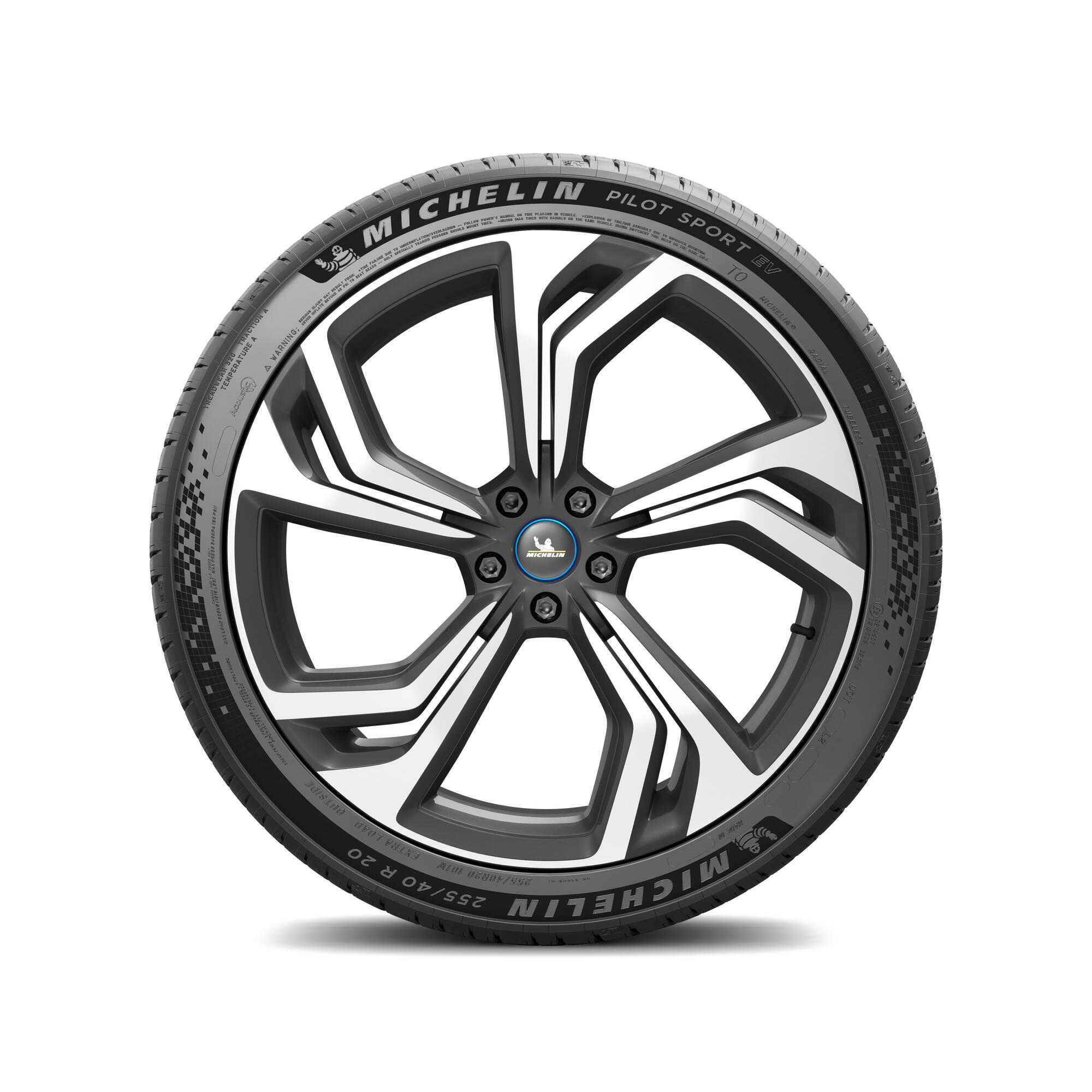 (圖1)米其林 PILOT SPORT EV NE0 夏季輪胎，專門為四輪驅動的純電動Macan研發，其內部結構和橡膠設計提供了完美的駕駛性能，並能承受車輛高功率輸出。